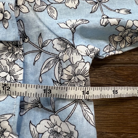 Classic Whimsy Girls Olivia Dress, Light Blue, Floral, Size 8, Spring, Easter - Picture 7 of 10